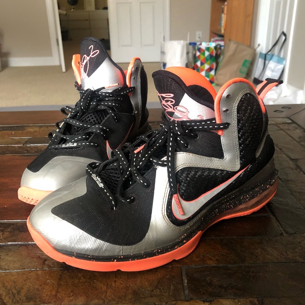 LeBron 9 Mango Shoes